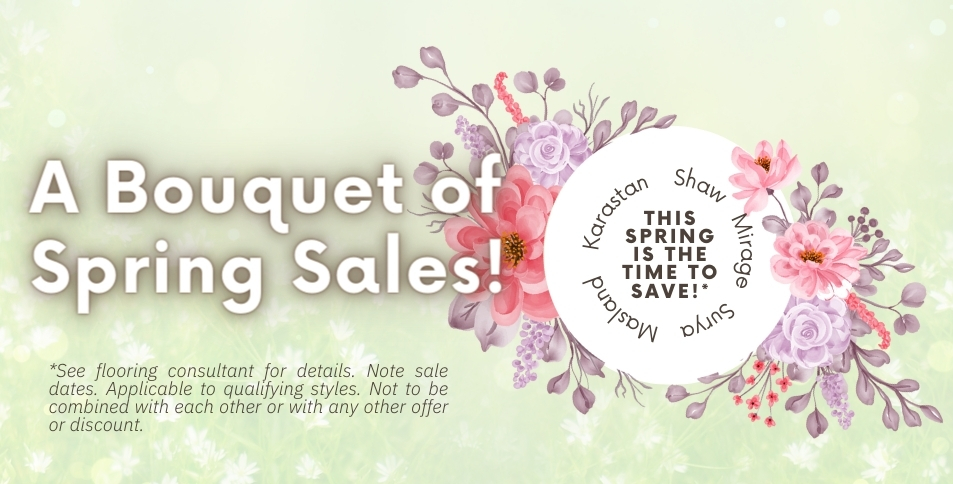 A Bouquet of Spring Sales